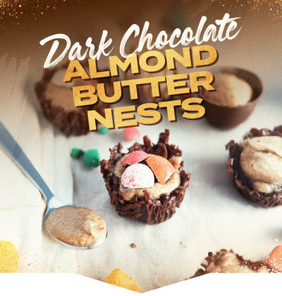 BeforeYouSpeak Coffee:  Dark Chocolate Almond Butter Nests