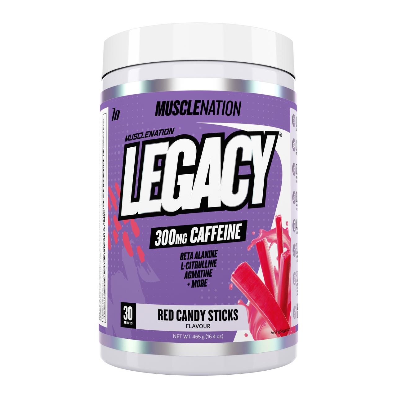 Muscle Nation Supplements | Legacy Pre Workout Energy | MVMNT LMTD