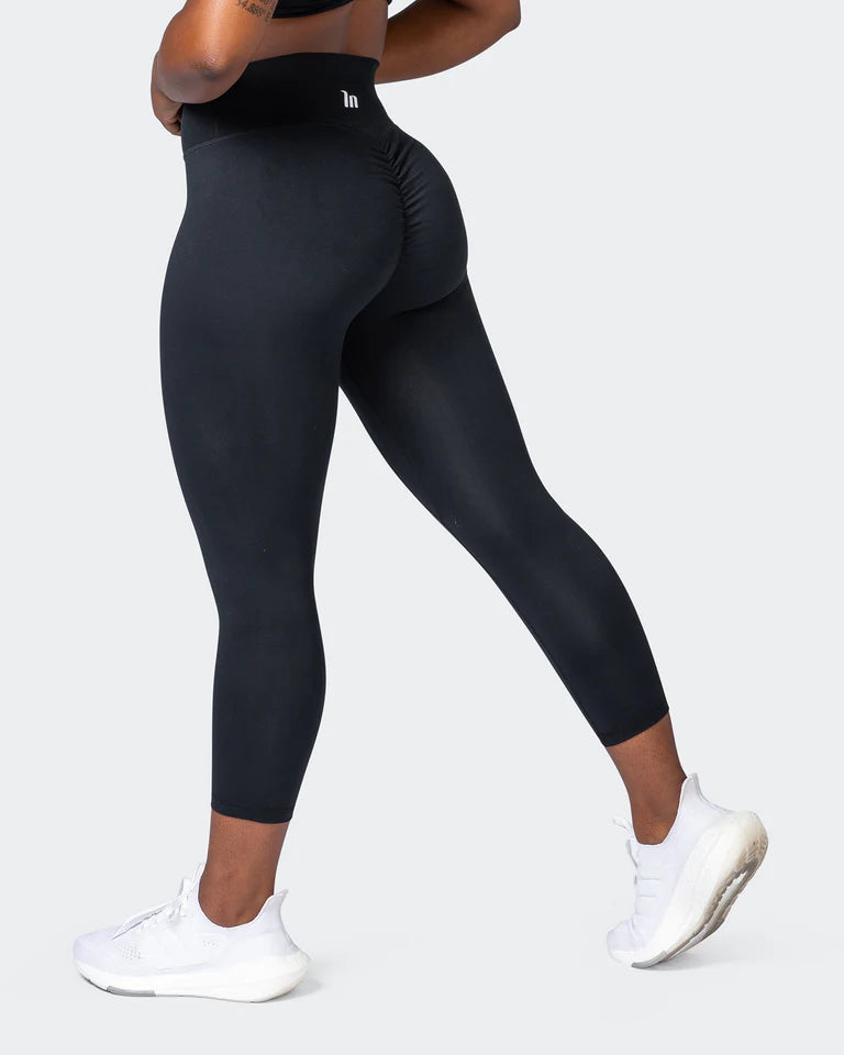 Muscle Nation Game Changer Scrunch 7 8 Leggings Black MVMNT LMTD